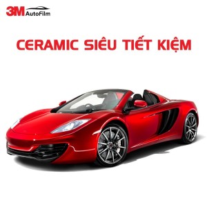 PHIM CÁCH NHIỆT 3M CERAMIC SIÊU TIẾT KIỆM SEDAN