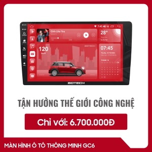 MÀN HÌNH Ô TÔ THÔNG MINH GOTECH GC6